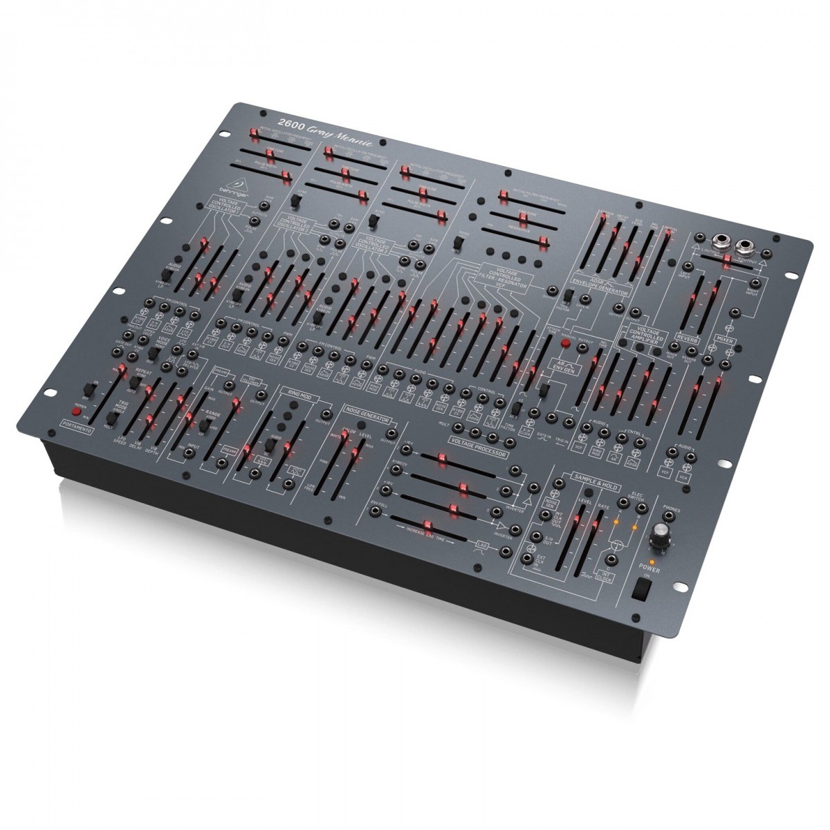 Behringer 2600 Analog Synthesizer Gray Meanie - Image 3