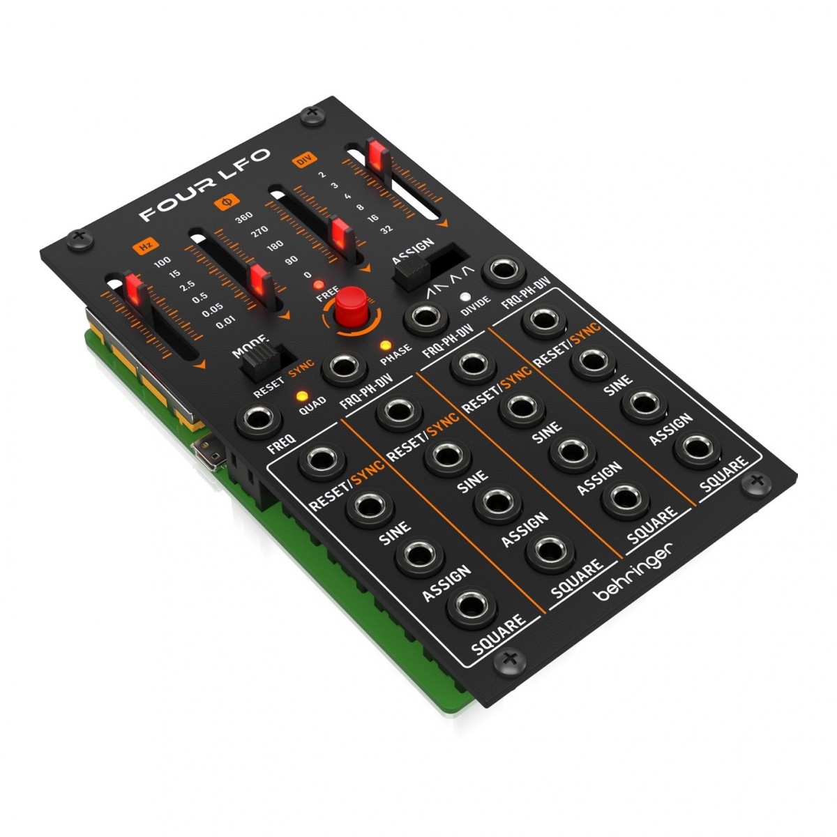 Behringer FOUR LFO Quad LFO Module - Image 3