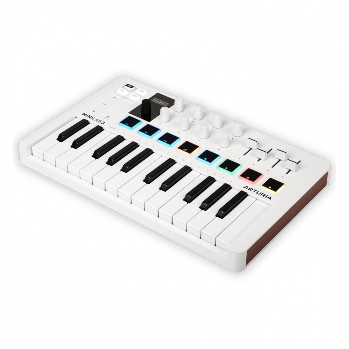 Arturia MiniLab 3 White With Komplete 15 Standard Upgrade for Komplete Select (Boxed) MIDI Controller - Image 3