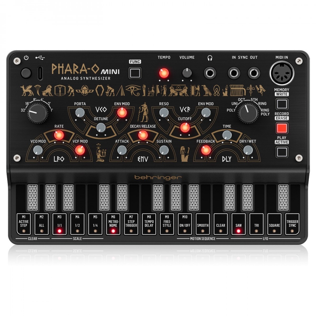 Behringer PHARA-O MINI Analog Polyphonic Synthesizer - Image 1