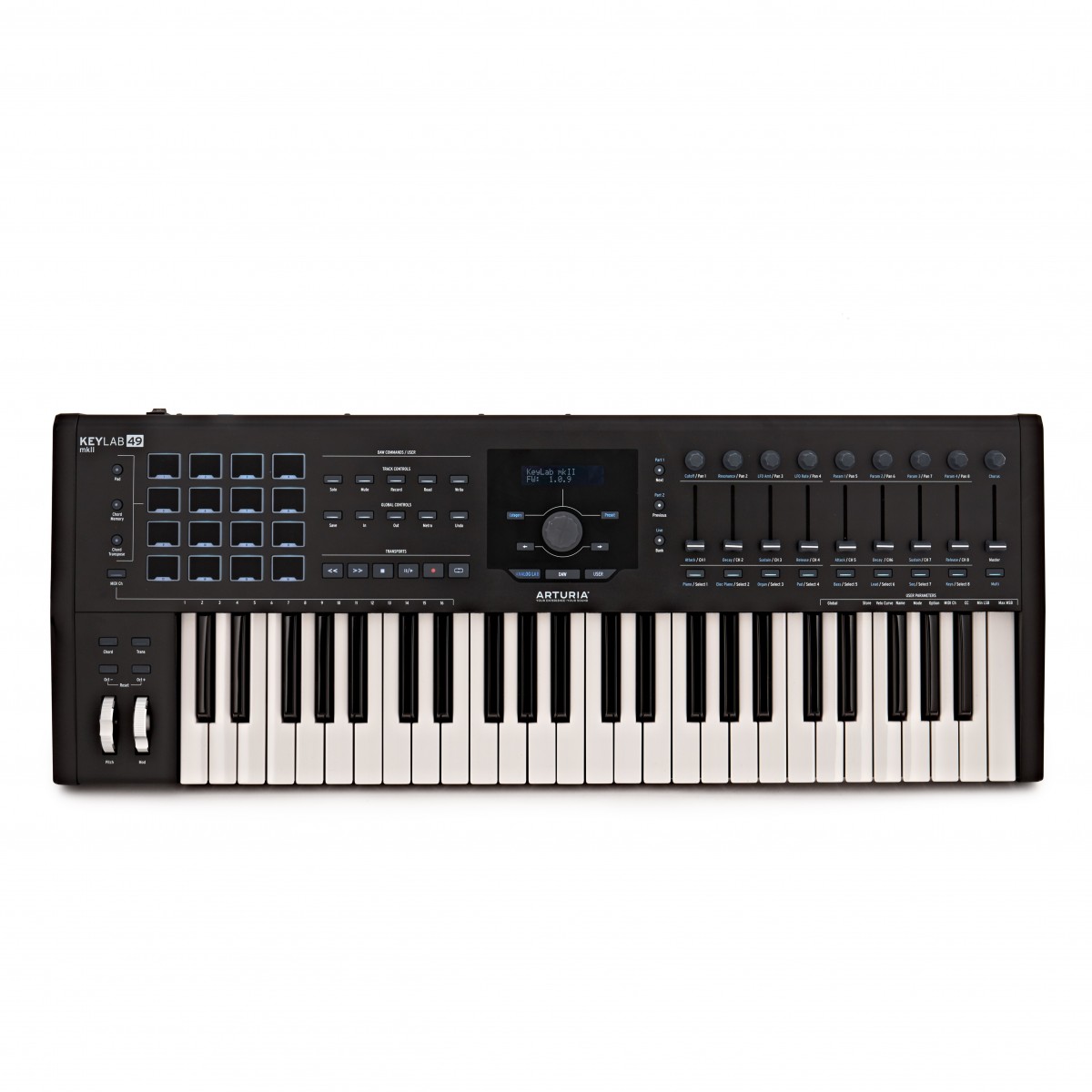 Arturia Keylab 49 MKII Black MIDI Controller
