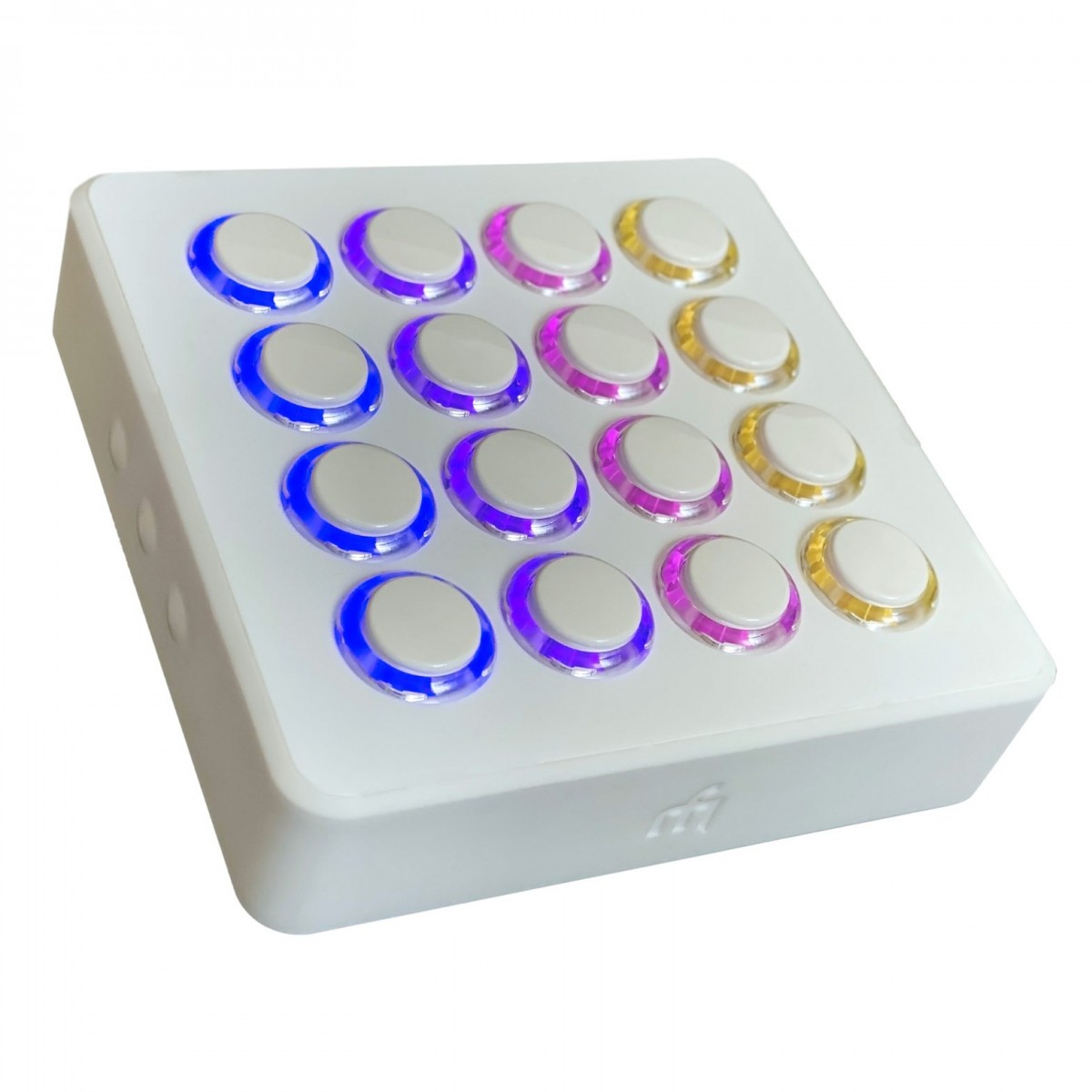 DJ Tech Tools MIDI Fighter Spectra White MIDI Controller - Image 3