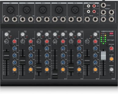 Behringer XENYX 1003B - 10-Input Mixer with 5 Mic Preamps & Optional Battery Operation