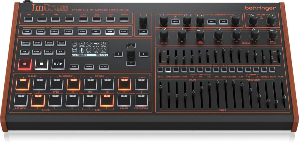 Behringer LM Drum Sampling Drum Machine