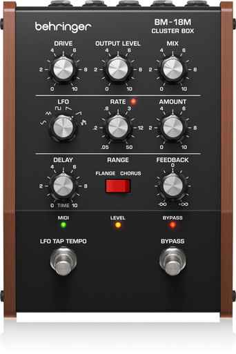 Behringer BM-18M Cluster Box Analogue Modulation Pedal