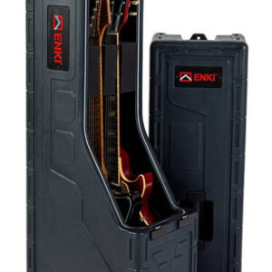 ENKI X-2 Electric Guitar Case for 2 Electric Guitars in Black
