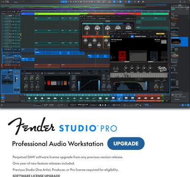 Fender Studio PRO 8 DAW Upgrade