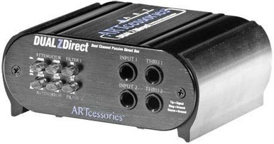 ART Dual Z-Direct 2-Channel Passive DI Box