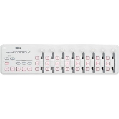 Korg nanoKONTROL2 in White