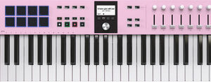 Arturia KeyLab Essential 49 MK3 Rose Quartz MIDI Keyboard & Controller - Image 1