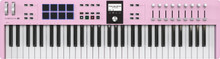Arturia KeyLab Essential 61 MK3 Rose Quartz MIDI Keyboard & Controller - Image 2