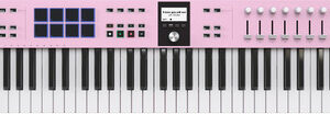 Arturia KeyLab Essential 61 MK3 Rose Quartz MIDI Keyboard & Controller - Image 1