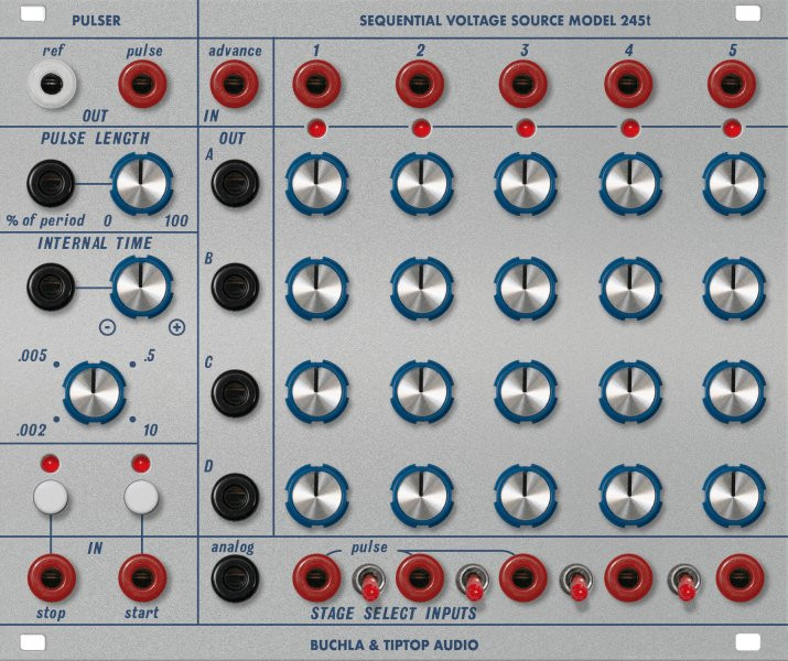 Buchla & Tiptop Audio 245t Sequential Voltage Source