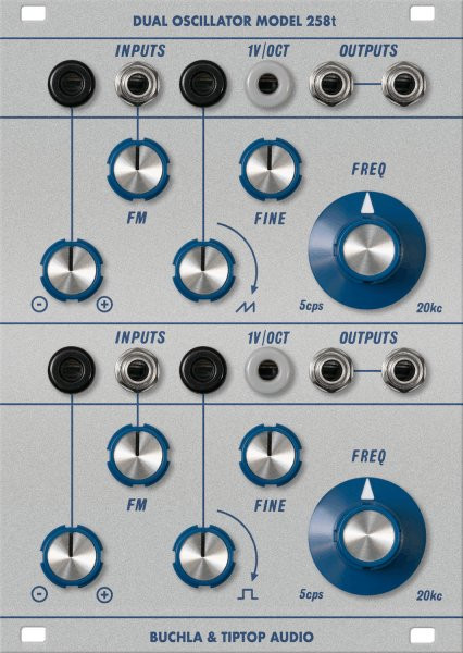 Buchla & Tiptop Audio 258t Dual Oscillator