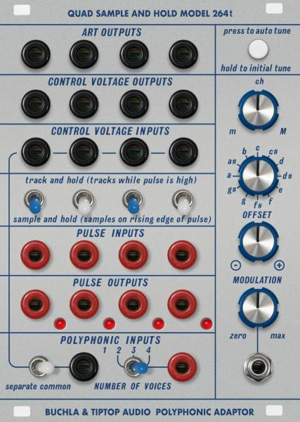 Buchla & Tiptop Audio Quad Sample & Hold / Polyphonic Adapter Model 264t