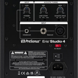 PreSonus Eris Studio 4 in Black - Image 2