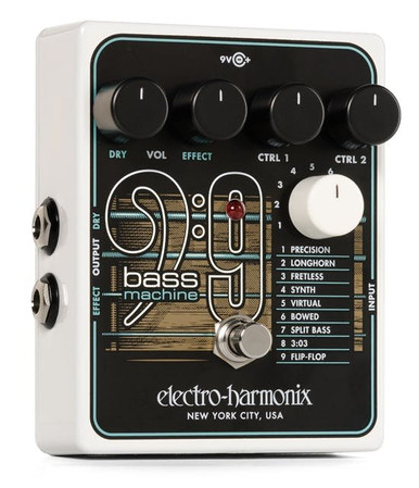 Electro Harmonix BASS9 Bass Machine Bass & Synth Pedal