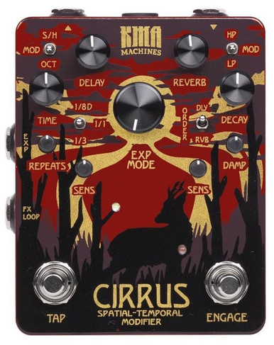 KMA Audio Machines Cirrus Delay / Reverb Pedal
