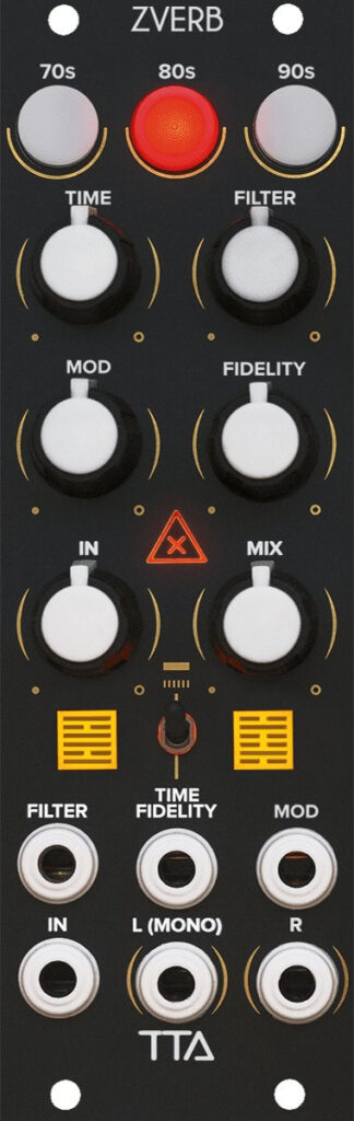 TipTop Audio - ZVERB The Reverbs Collection (Black) - Eurorack Module