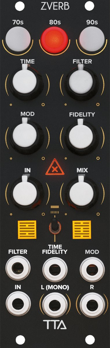 TipTop Audio - ZVERB The Reverbs Collection (Black) - Eurorack Module - Image 4