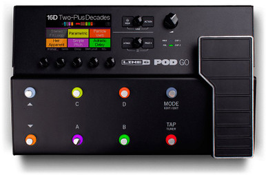 Line 6 Pod Go Modelling and Multi-Effects Pedal