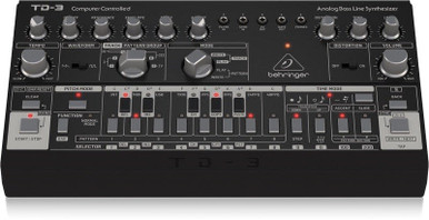 Behringer TD-3-BK Analogue Bass Line Synthesizer in Black
