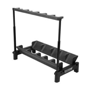 Rockstand Modular Multiple Stand 2A3E For 2 Acoustic And 3 Electric Guitars and Basses - Image 2