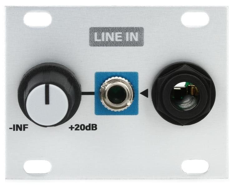 Intellijel 1U Line In Mono TRS Input Eurorack Module