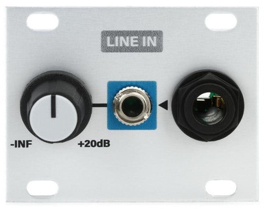 Intellijel 1U Line In Mono TRS Input Eurorack Module