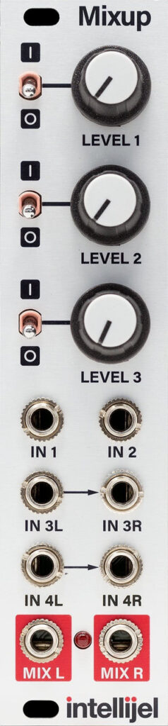 Intellijel Mixup Stereo Chainable Mixer Eurorack Module