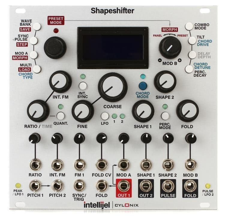 Intellijel Shapeshifter - Complex Digital VCO - Eurorack Module