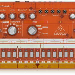 Behringer RD-6-TG Classic Analogue Drum Machine in Orange - Image 2