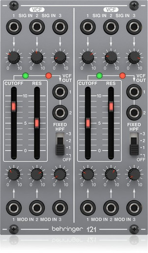 Behringer 121 Dual VCF - Eurorack Module