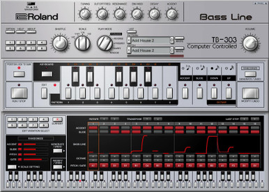Roland Cloud TB-303 Virtual Instrument Plugin - Lifetime Key
