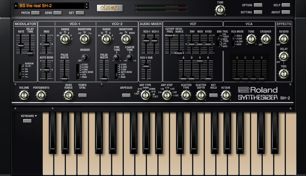 Roland Cloud SH-2 Virtual Instrument Plugin - Lifetime Key
