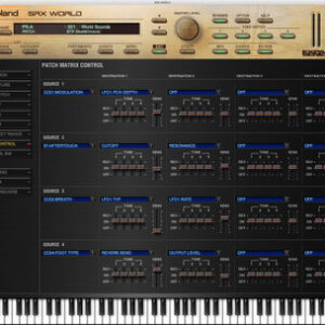 Roland Cloud SRX World Virtual Instrument Plugin - Lifetime Key