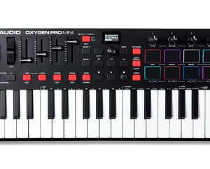 M-Audio Oxygen Pro Mini 32 Key Mini Key MIDI Keyboard & Controller - Image 1
