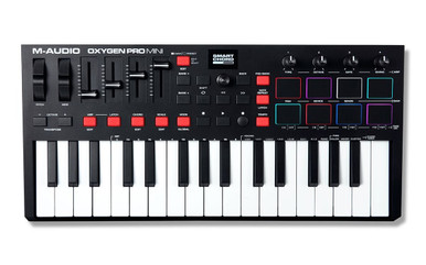 M-Audio Oxygen Pro Mini 32 Key Mini Key MIDI Keyboard & Controller