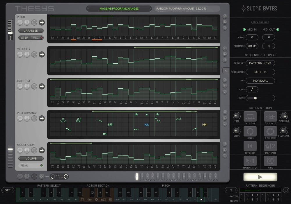 Sugar Bytes Thesys Step Sequencer Plugin