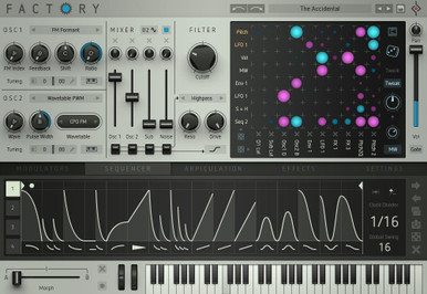 Sugar Bytes Factory Polyphonic Synthesiser - Image 2