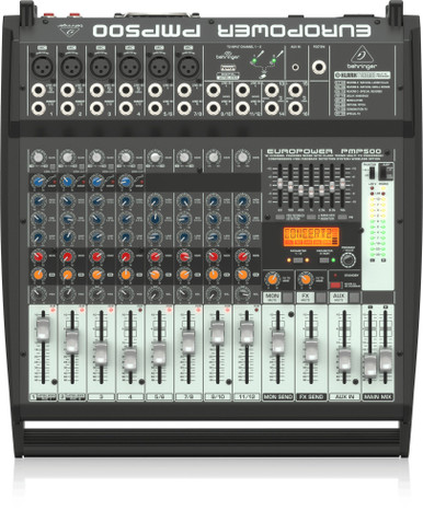 Behringer PMP500 500 Watt 12 Channel Powered Mixer