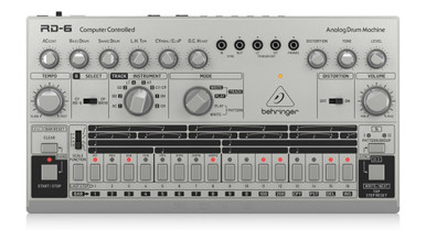 Behringer RD-6-SR Classic Analogue Drum Machine in Silver