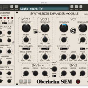 GFORCE Oberheim SEM Plugin