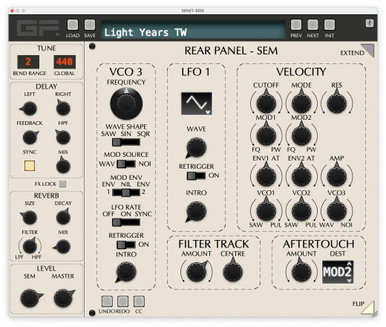 GFORCE Oberheim SEM Plugin