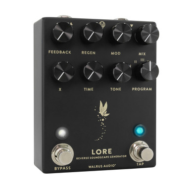 Walrus Audio Lore Reverse Soundscape Generator FX Pedal in Black - Image 2