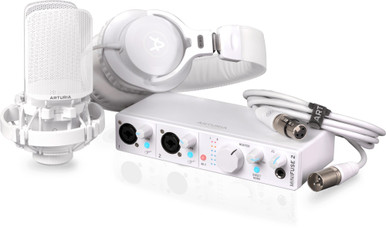 Arturia MiniFuse Recording Pack in White