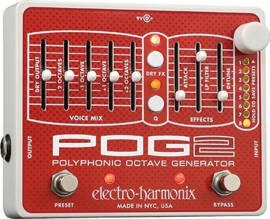 Electro Harmonix POG 2 Synth Octave Pedal