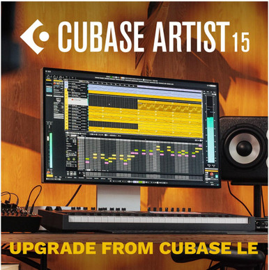 Steinberg Cubase Artist 15 Upgrade from LE 12-15