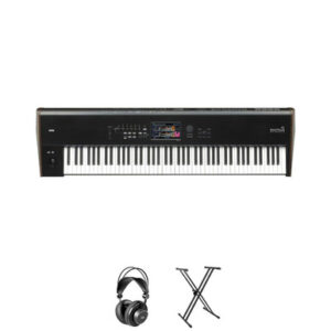 Korg Nautilus 88 After Touch Synth Workstation Bundle with Stand and Headphones - Image 1