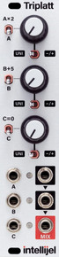 Intellijel Triplatt Triple Attenuator Eurorack Module - Image 2